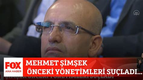 mehmet şimşek önceki görevleri